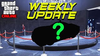 GTA 5 Online New Lucky Wheel Podium Car Leaked Weekly Update [upl. by Edmon]