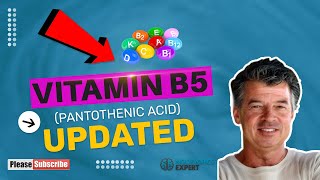 Vitamin B5 Pantothenic Acid is the “antistress vitamin”  NEW [upl. by Yliram]