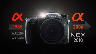 History of SonyMinolta α From DynaxMaxxum 7000 to Sony Alpha 7 III Konica Minolta 7D  Timeline [upl. by Simons509]