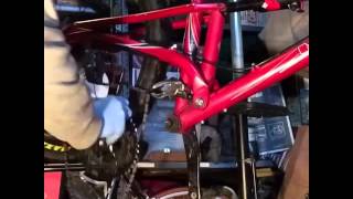 Truvativ Power Spline Bottom Bracket Replacement [upl. by Itnahsa]