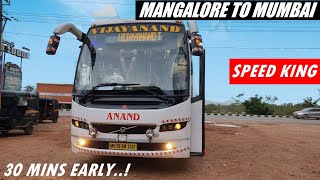 MANGALORE TO MUMBAI FULL BUS JOURNEY BY VRL TRAVELS Volvo B9R Sleeper Bus  Cabin Ride [upl. by Serilda]