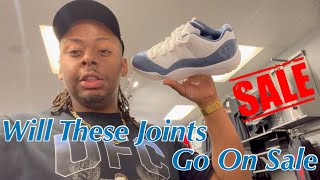 Air Jordan 11 Low Diffused Blue Release Day 👀 Will These Go On Sale [upl. by Ssew]