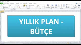 YILLIK PLAN  BÜTÇE NASIL HAZIRLANIR [upl. by Bella]