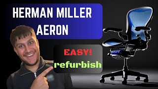 Herman Miller Aeron Classic  FULL REFURBISH [upl. by Aseeram435]