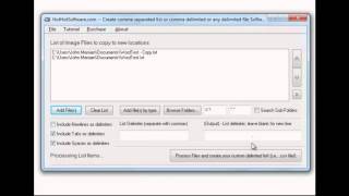 How to Create comma separated list or comma delimited or any delimited file [upl. by Hendricks]