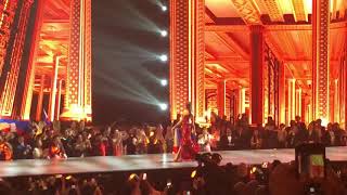 Catriona Gray Miss Universe 2018 evening gown competition [upl. by Harshman]