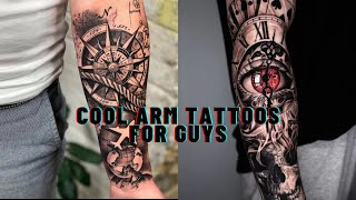 40 cool arm tattoos for guys  arm tattoos [upl. by Boesch869]