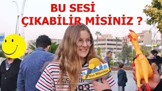 BU SESİ ÇIKARABİLİR MİSİNİZ  SARI MİKROFON [upl. by Metsky538]