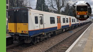 Trains at Highams Park [upl. by Morvin]