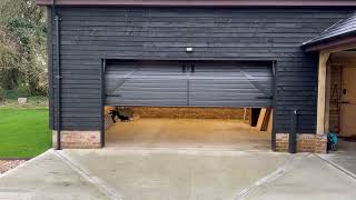 Retro Design Sectional Garage Door [upl. by Pedaias]