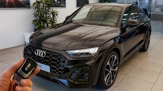 2021 Audi SQ5 Sportback TDI 341hp  Sound amp Visual Review [upl. by Callum650]