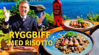 Ryggbiff med Karljohanrisotto I Kapten Mat I No 235 [upl. by Noonan]