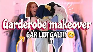 GARDEROBE MAKEOVER Rydder op i ALT mit tøj  Emmes [upl. by Jerold681]