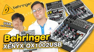 รีวิวอนาล็อกมิกเซอร์ 10Input แบรนด์ Behringer XENYX QX1002USB  Audiocity Review EP 89 [upl. by Arec]