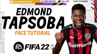 EDMOND TAPSOBA FACE FIFA 22 PROCLUBS  TUTORIAL  STATS  CAREER MODE  CLUBES PRO [upl. by Ateuqahs]