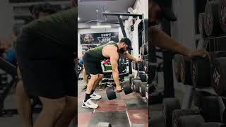 SingleArm Rows Power Up Your Back 50kg [upl. by Yentirb]