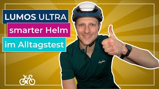 LUMOS Ultra im Test  Was kann der smarte Fahrradhelm mit Licht und Blinker Der beste Helm [upl. by Ecinahc]