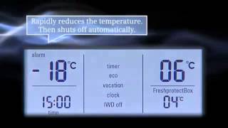 Siemens Refrigerators  Super Cool and Super Freeze Function [upl. by Lance164]