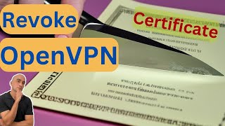 OpenVPN revogar certificado [upl. by Shirleen983]