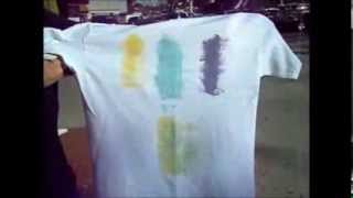 Color Changing Screen Printing Inks [upl. by Sherl15]