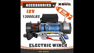 XBull 13000lb winch unboxassembly [upl. by Menell]