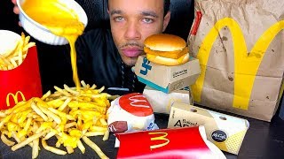 ASMR MCDONALDS MUKBANG ANIMAL STYLE FRIES  EXTRA CHEESY  EATING SHOW  NO TALKING [upl. by Madson]