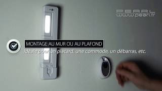 REGLETTES LED éclairage dappoint DETECTEUR PIR ou TELECOMMANDE  PEARLTVFR [upl. by Eslek]