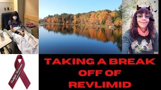 EP 26  Stopping Revlimid for 2 Cycles  Revlimid Side Effects  Multiple Myeloma Journey Train [upl. by Lombardy]