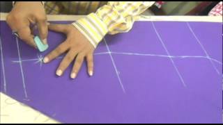 How To Cut Churidaar SalwarSalwar kameez Churidar Cutting Method [upl. by Nelle]