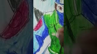 Drawing of Hatake Kakashi animeshorts art animeart [upl. by Marder]