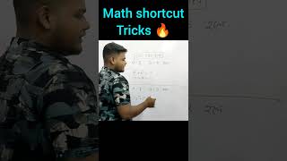 Math shortcut tricks 🔥 [upl. by Notsirb]