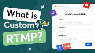 How to Setup Custom RTMP For Live Streaming the Complete Guide [upl. by Ferdinana749]