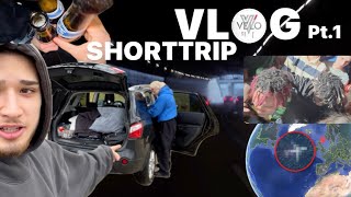 Um 3 Uhr nachts spontan Deutschland verlassen Shorttrip Vlog Part 1 [upl. by Ennaisoj]