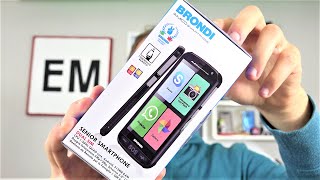 Brondi Amico  lo smartphone SEMPLICE per anziani  con whatsapp [upl. by Neyuh]