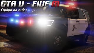 GTA 5  Law Enforcement Live  Équipe de nuit  Five M [upl. by Camfort772]