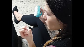 ASMR Nail FilingPaint NailsBrush Nails [upl. by Occor]