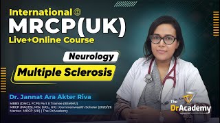 MRCP Part 1  International Live  Online Course  Neurology  Multiple Sclerosis  The DrAcademy [upl. by Julita]