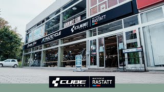 Drohnenflug CUBE Store Rastatt [upl. by Atat]