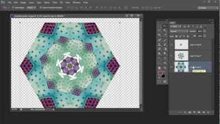 Make A Kaleidoscope in Photoshop [upl. by Ettenyl804]