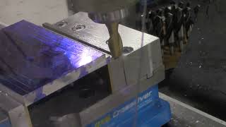 Manual Milling A Step Feature [upl. by Jablon]