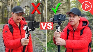 Cinematic Gimbal Moves  Beginner VS PRO [upl. by Quent]