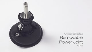 Unifiber Baseplate Removable Power Joint UPin [upl. by Maunsell719]