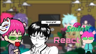 Saiki K react to kusuoTDLOSKgcfirst video [upl. by Granniah]