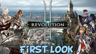 Lineage 2 Revolution  First Look [upl. by Kraul]