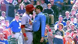 STLMIL Carpenter and Matheny get ejected in the 7th [upl. by Eisset]