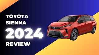 2024 Toyota Sienna review [upl. by Edra]