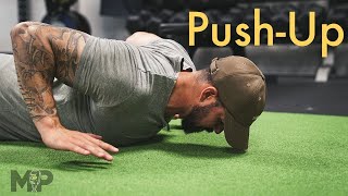 The RIGHT Way To Do PushUps PERFECT FORM [upl. by Arahd]