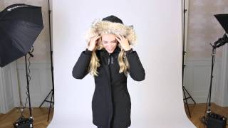 Canada Goose jacka Victoria parka black small 20120917 [upl. by Meg]