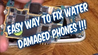 How to fix samsung phone dropped in water not working [upl. by Aneles]