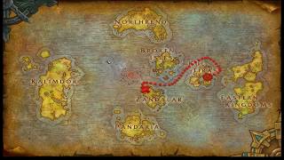 How to get from Kul Tiras to Zandalar WoW Alliance [upl. by Obola]